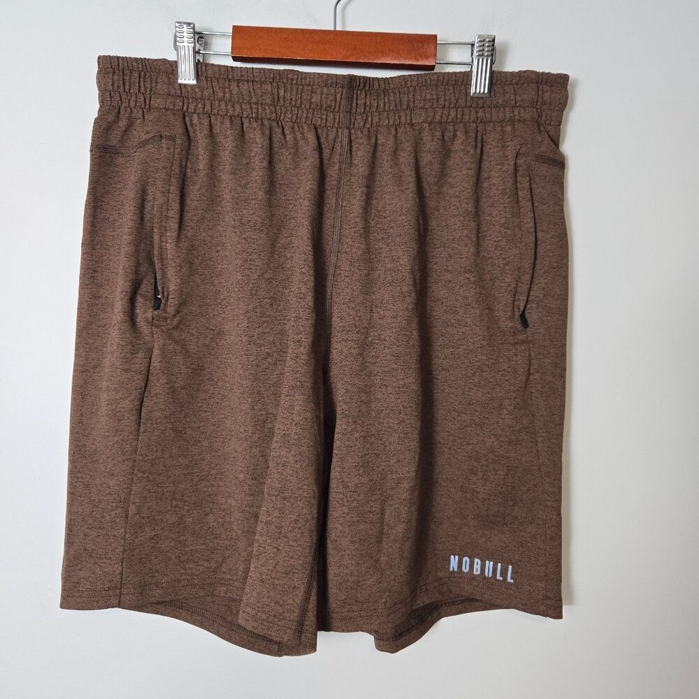 NOBULL Brown Athletic Shorts